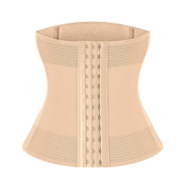 Uwufex Waist Trainer Corset For Women Tummy Control Workout Hourglass Shaper Girdle Waist Cincher With Steel Bones