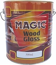 Magic Paints Gloss Wood Polish for Furniture Protection| Cleaner| Polish |Gloss Finish |Wooden Polish | Wood Varnish | Wood Shiner (500 ML)
