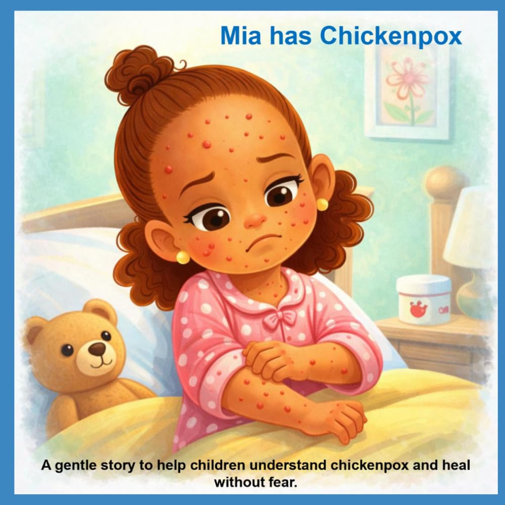 Mia has Chekenpox: A gentle story to help children understand chickenpox and heal without fear.