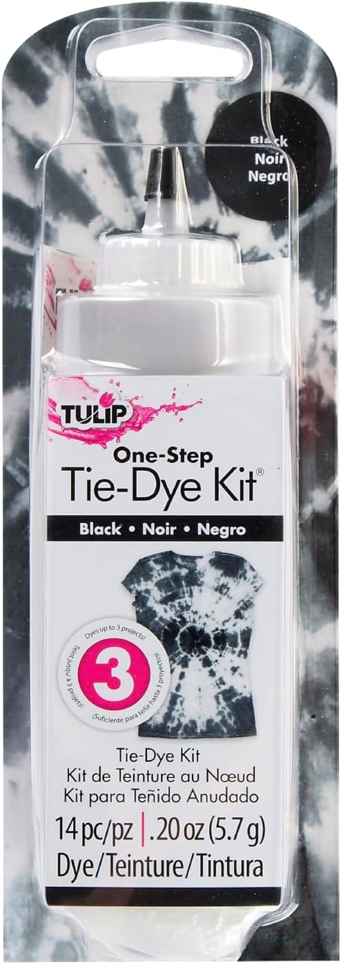 Tulip One-Step Tie-Dye Kit Dye Kits- Black