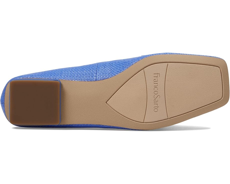 Franco Sarto Tiari Slip-On Square Toe Loafers - Bottom View