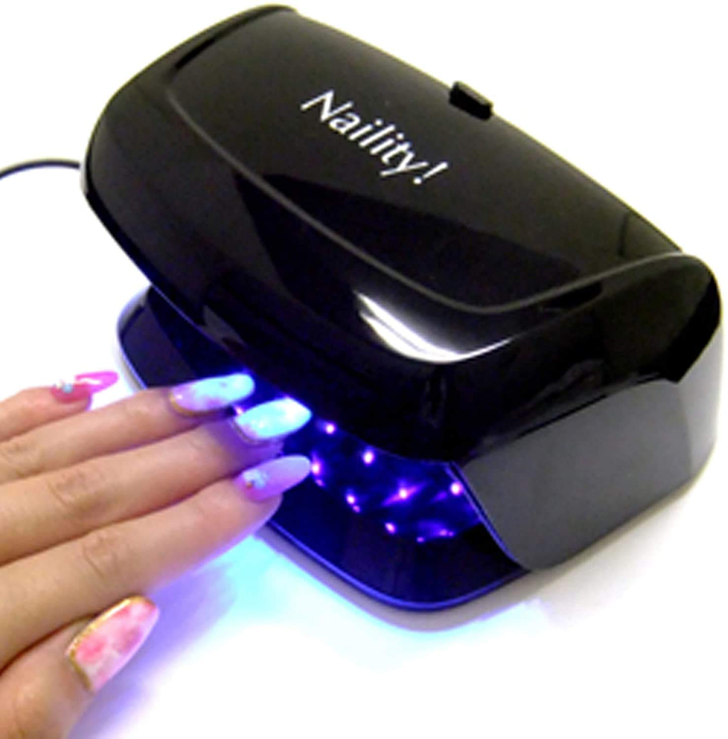 Amazon | Naility!(ネイリティ!) LEDライト 3W 2個セット ジェルネイル
