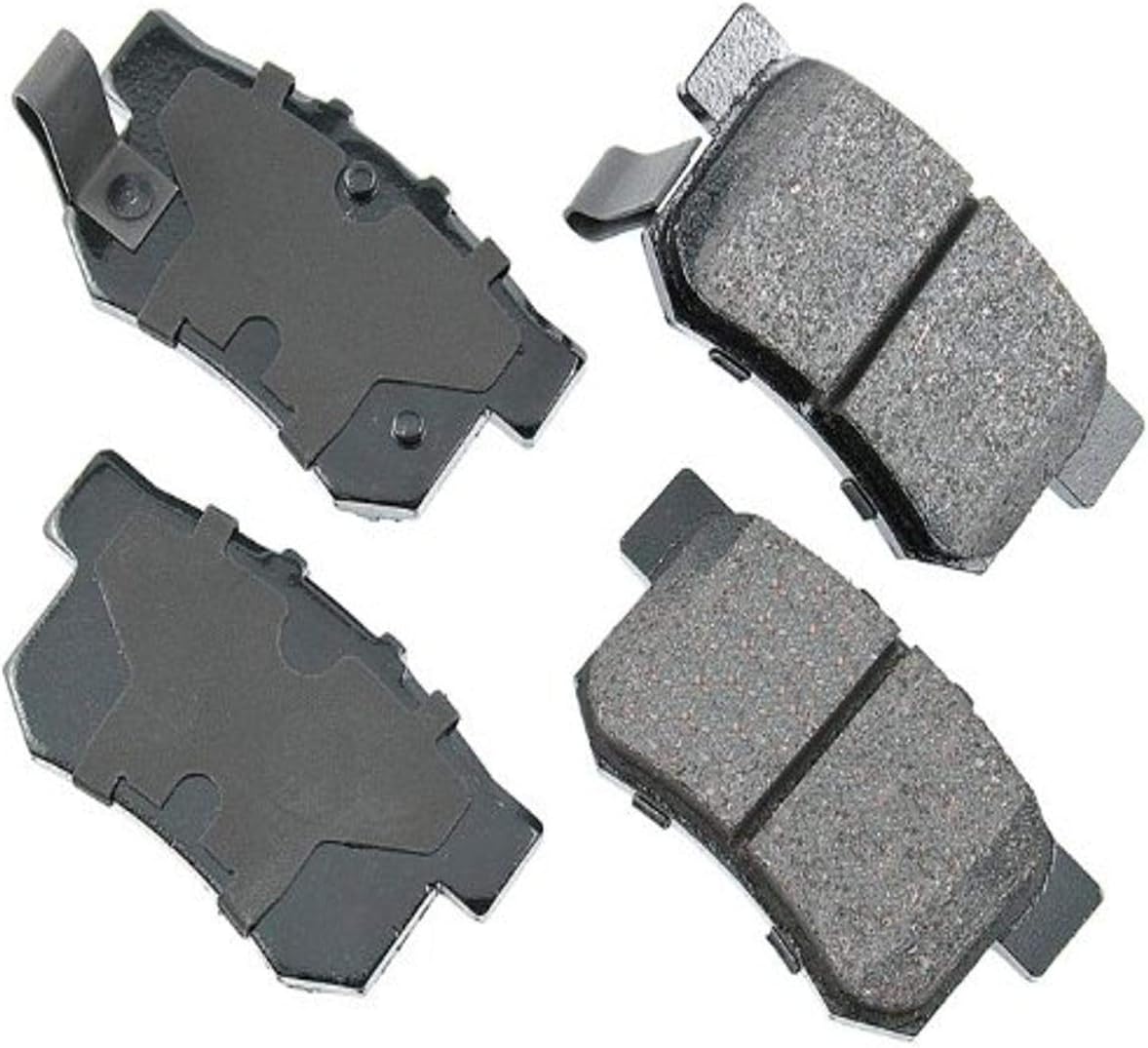 Akebono ACT537 Proact Ultra Premium Ceramic Disc Brake Pad kit