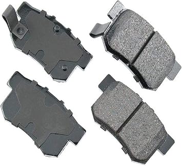 Akebono ACT537 Proact Ultra Premium Ceramic Disc Brake Pad kit