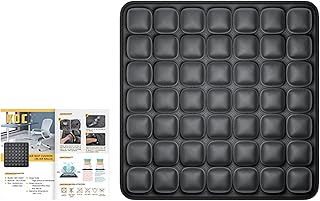 Cojín para silla de trabajo, cojín de silla, cojín inflable para asiento largo, caderas no antideslizantes, almohadilla cómoda, alfombrilla ergonómica para el estudio, conducción, conducción