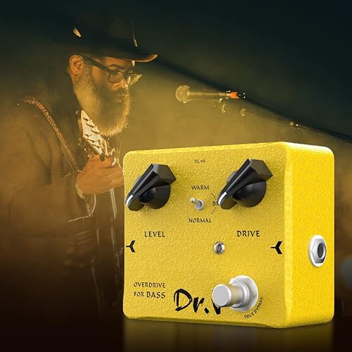 Miniatura 74 de JOYO Pedal de efecto de masa de distorsión desde sonidos británicos clásicos británicos hasta tonos modernos de alta ganancia para guitarra