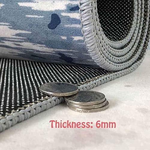 Miniatura 3 de Tapete para silla de escritorio para el hogar, oficina, piso de madera dura, tapete redondo para el hogar, tapete grueso de alta calidad, tapete