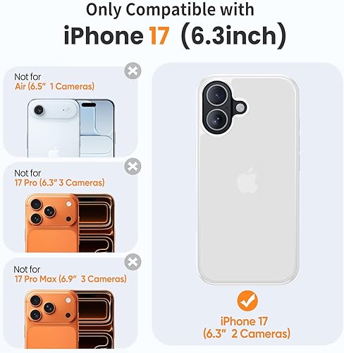 Miniatura 588 de Funda para iPhone 12, a prueba de golpes, para iPhone 12 Pro, protección contra caídas de grado militar, parte trasera dura, delgada, translúcida