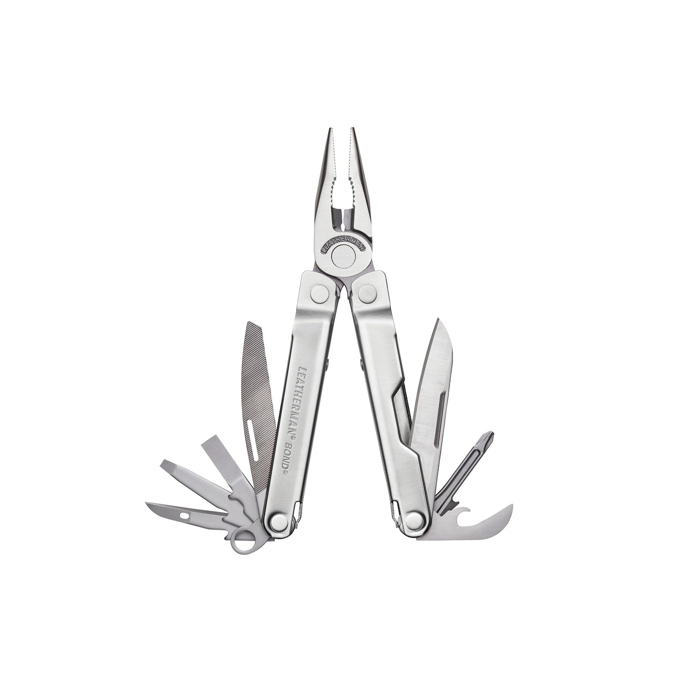 Bond Multitool, Stainless Steel EDC Tool with 420HC Blade, Built in the USA