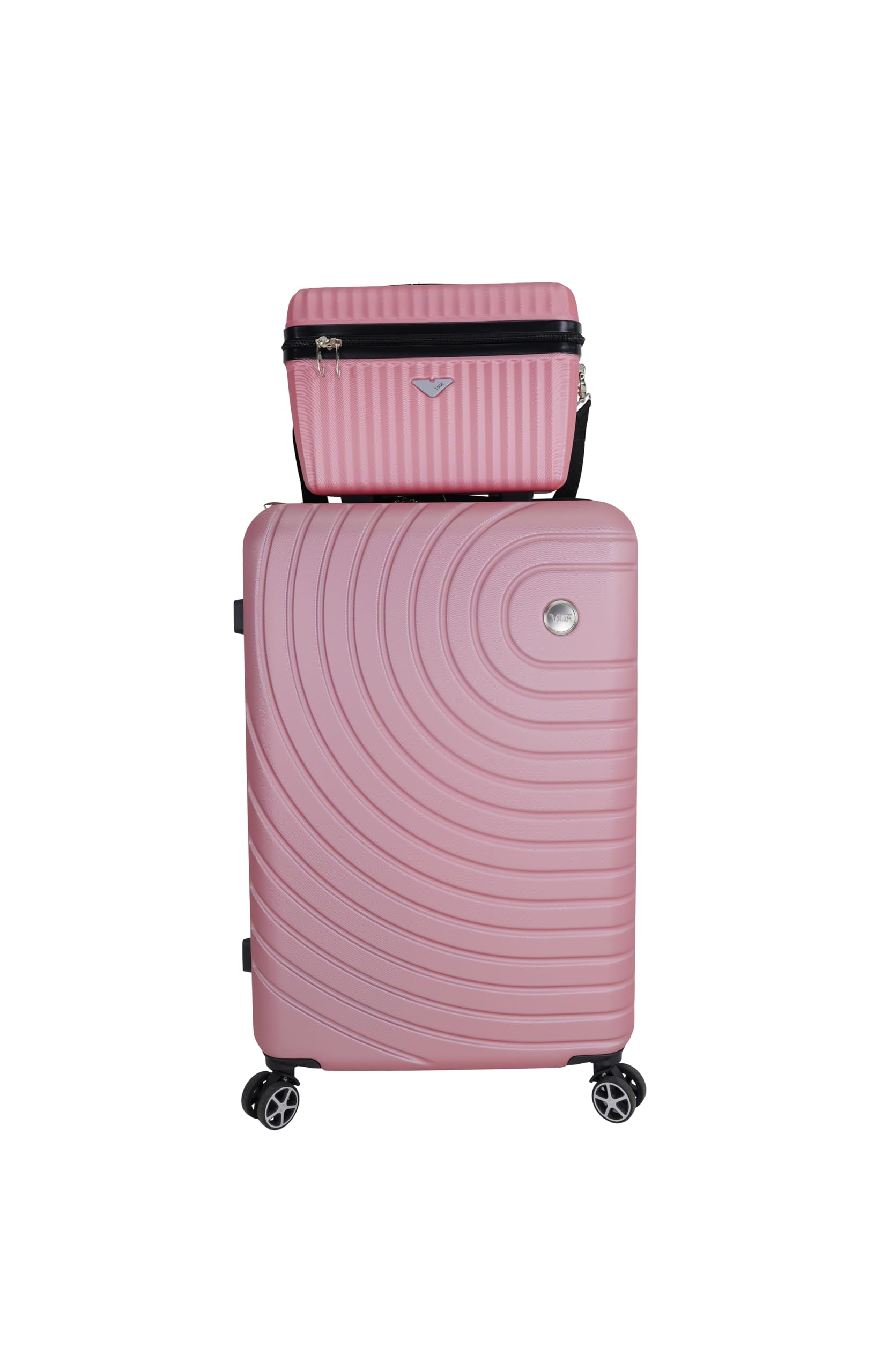 Vanity Vida VV101, custodia rigida, tracolla per il trasporto, dimensioni 35 x 20 x 29 cm, Rosa, Vanity Cover rigida