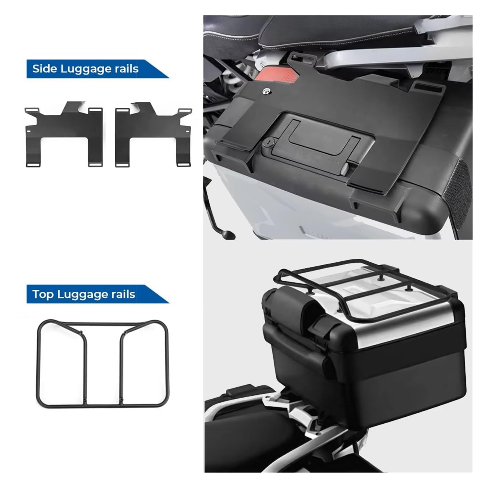Tylny bagażnik motocyklowy do BMW Vario Case R1200 1250 GS F850GS F750GS