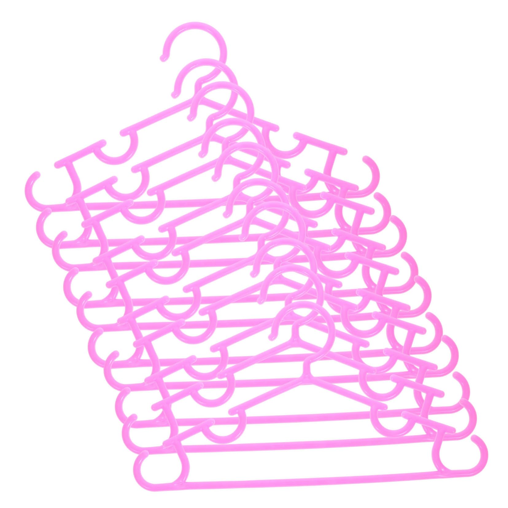 MAGICLULU 40 Piezas De Perchas para Niños Perchas para Niños De Ropa para Percha De Tela Pesadas para Faldas Perchero De Plástico para Bebés