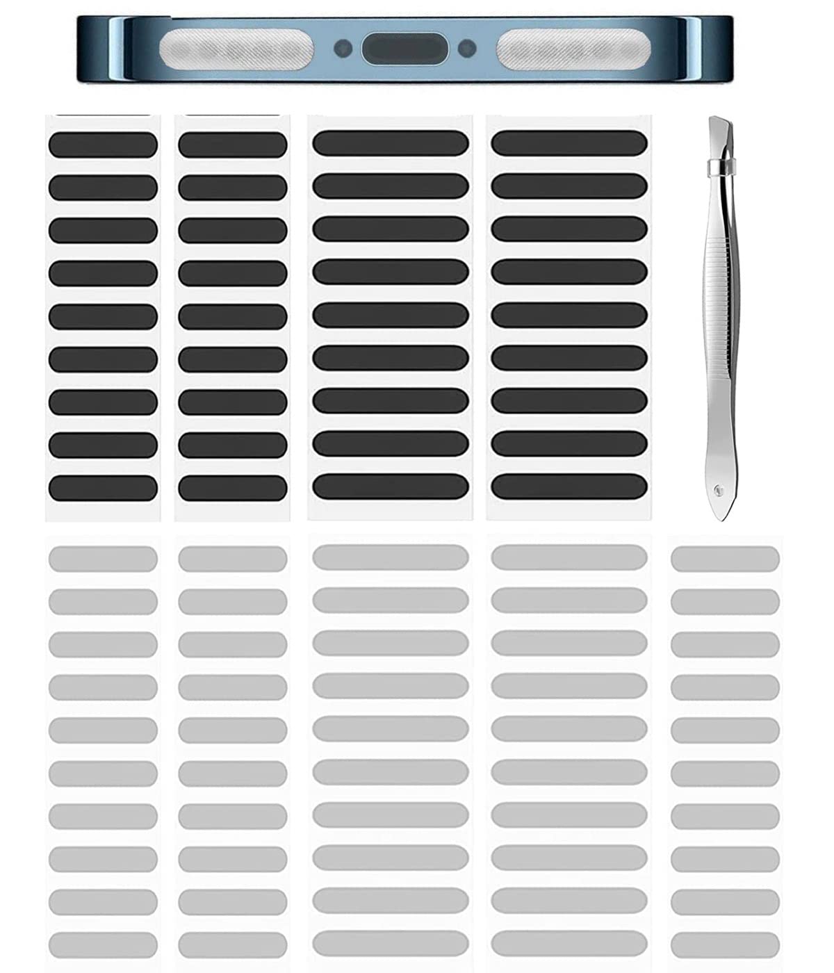 Kit Antipolvere Per IPhone - Retine E Tappi Per Altoparlanti E Fori - Foto 8