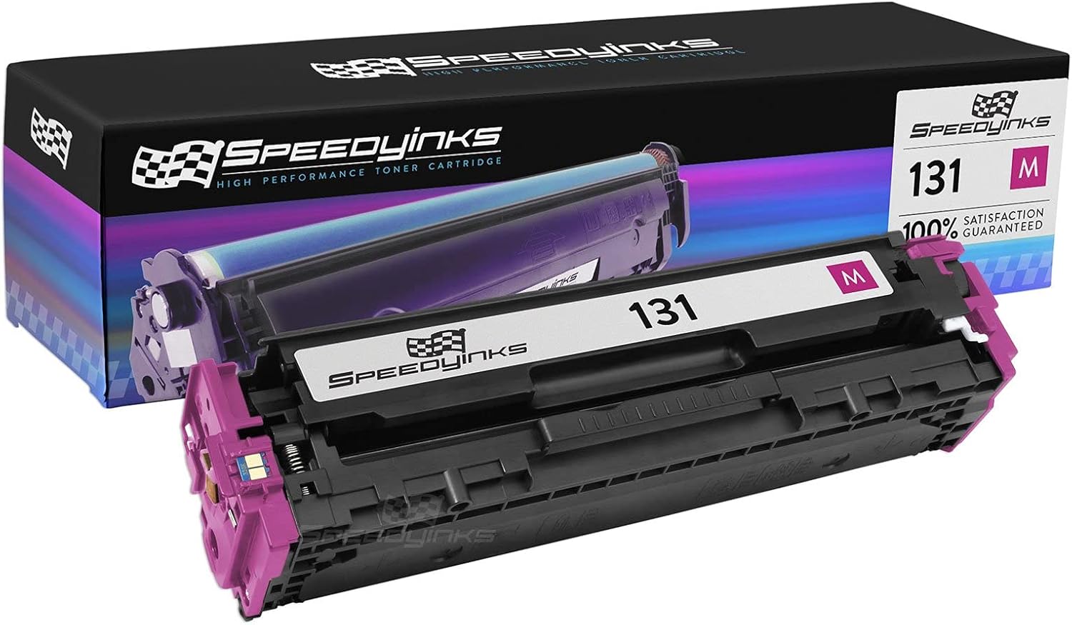 SPEEDYINKS Remanufactured Toner Cartridge Replacement for Canon 6270B001AA 131 (Single Magenta) Compatible with Canon ImageClass LB7110Cw MF624Cw MF628Cw MF8280Cw