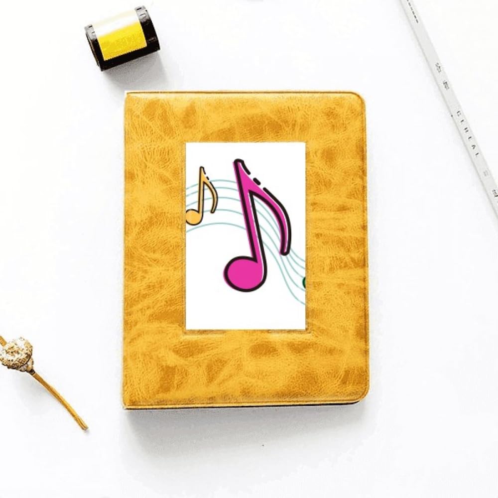 no/no Phonogram Stave Musical Photo Album Family Wedding Picture 4x6