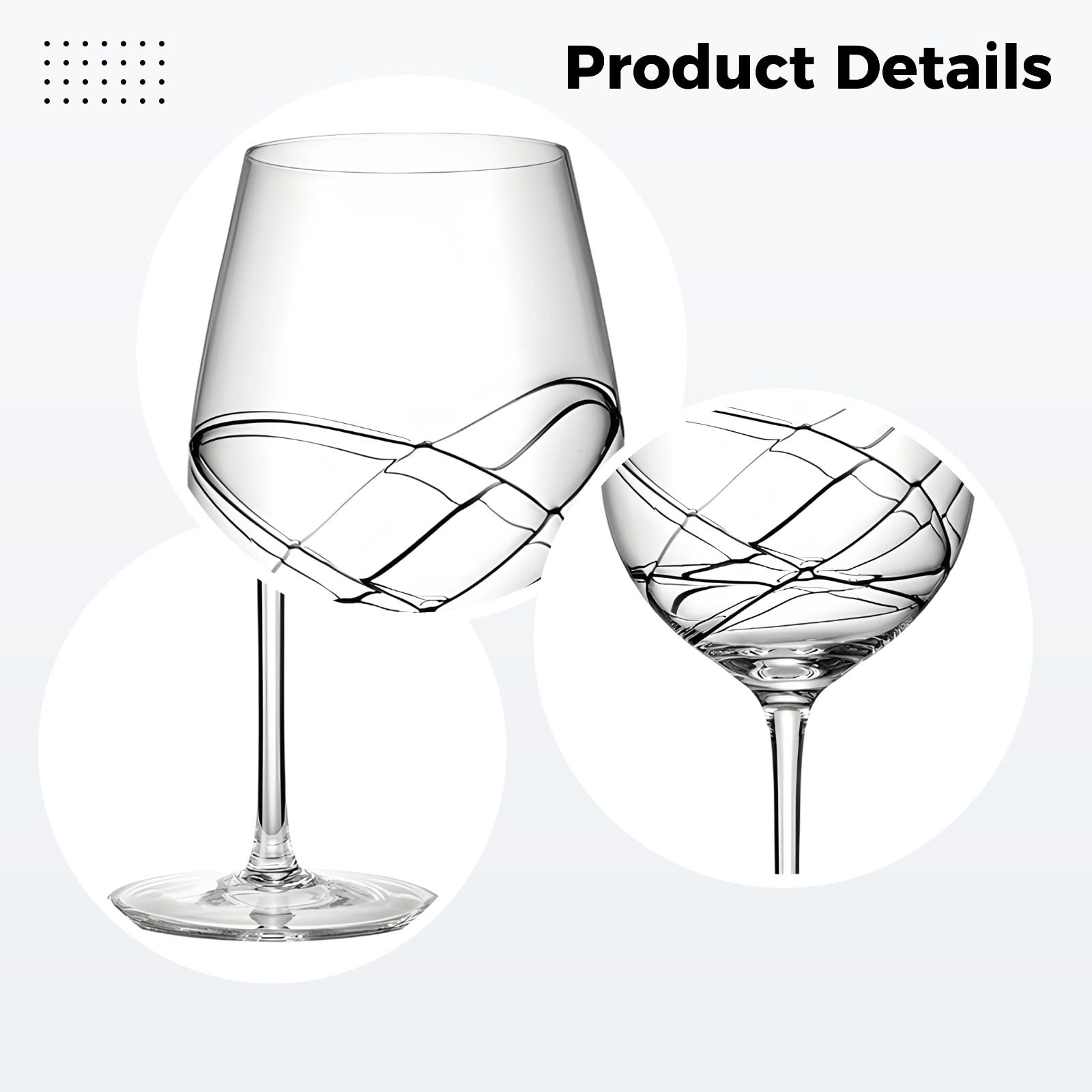 Aperol Spritz Glas, transparent, langstielig, Weinglas, elegantes Glas mit hohem Fuß, 2 Stück