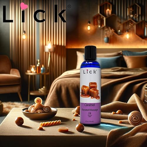 Miniatura 2 de Aceite de masaje con sabor a caramelo para terapia de masaje, masaje muscular relajante para hombres y mujeres con aceite natural de vitamina e con