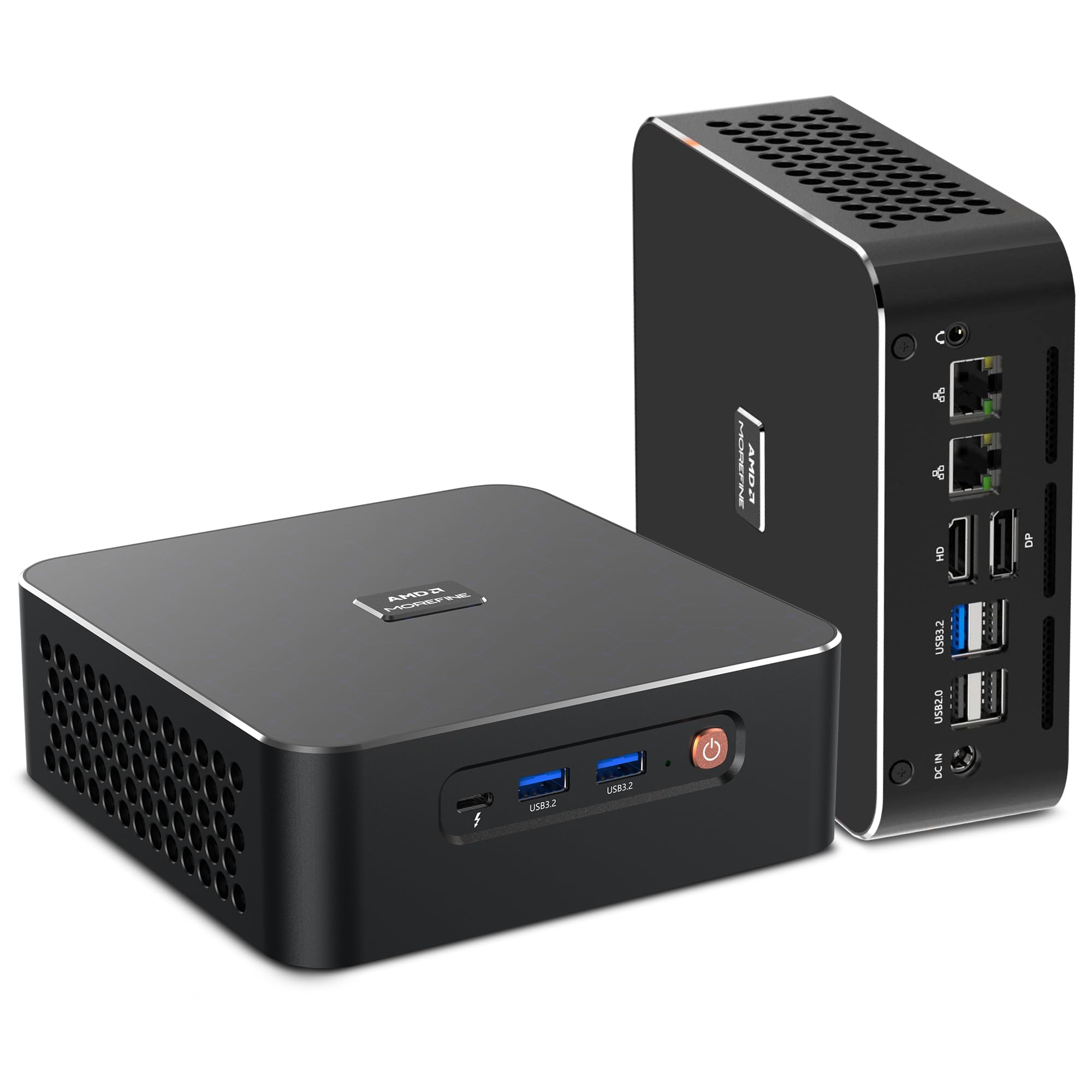 Mini PC Computer Ryzen 9 8945HS 8C 16T up to 5 2GHz Small Desktop Computer Dual 8K Output