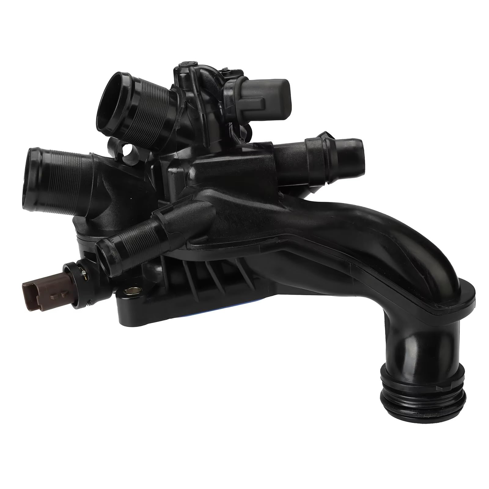 Thermostat De Système De Refroidissement De Voiture Compatible Avec Peugeot C3 B618 C4 B7 C5 Pour AIRCROSS C84 C3-XR C6 308 3008 4008 508 5008 1.6T Noir Ensemble Boîtier Thermostat