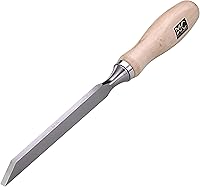 Vista 9 de Juego de cinceles profesionales para carpintería de carpintería, acero al cromo-vanadio con asas de carpintero para carpintería, carpintería