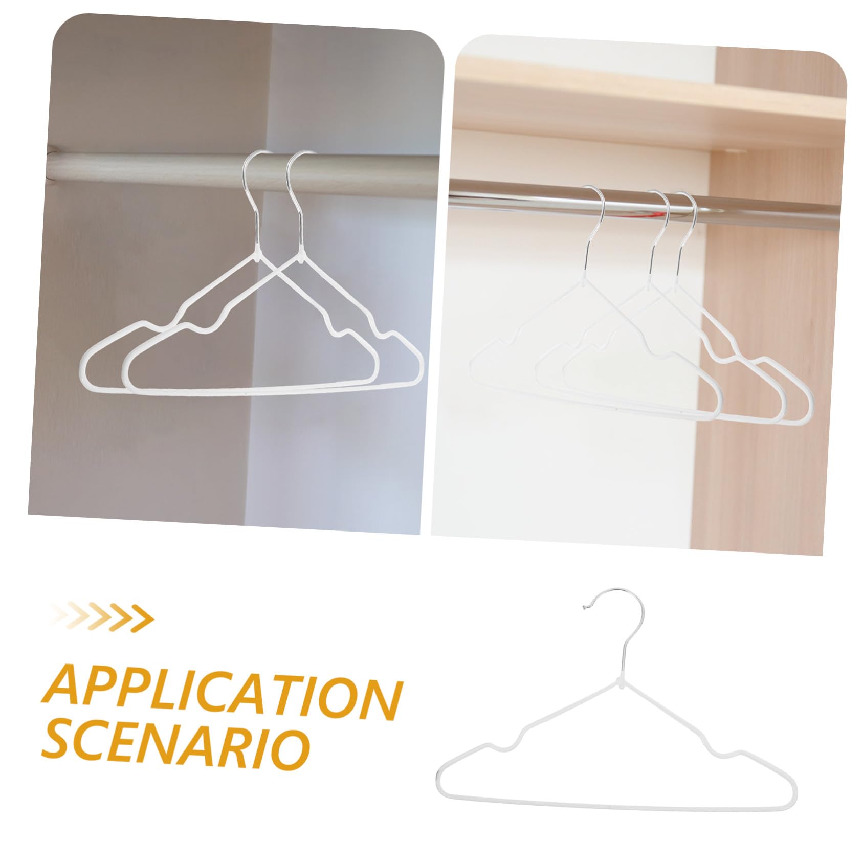 20 Piezas Perchas Antideslizantes para Ropa Infantil Resistentes Marcas de Unidades para Recién Nacidos para Colgar y Secar Prendas de Niña Armarios