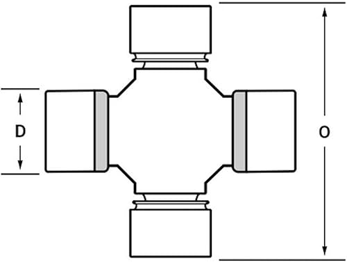Miniatura 3 de SKF U-Joint UJ408 para Suzuki