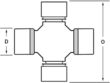 SKF U-Joint UJ231 For Chevrolet GMC Ford Dodge