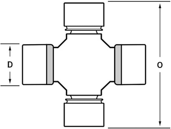 SKF U-Joint UJ231 For Chevrolet GMC Ford Dodge