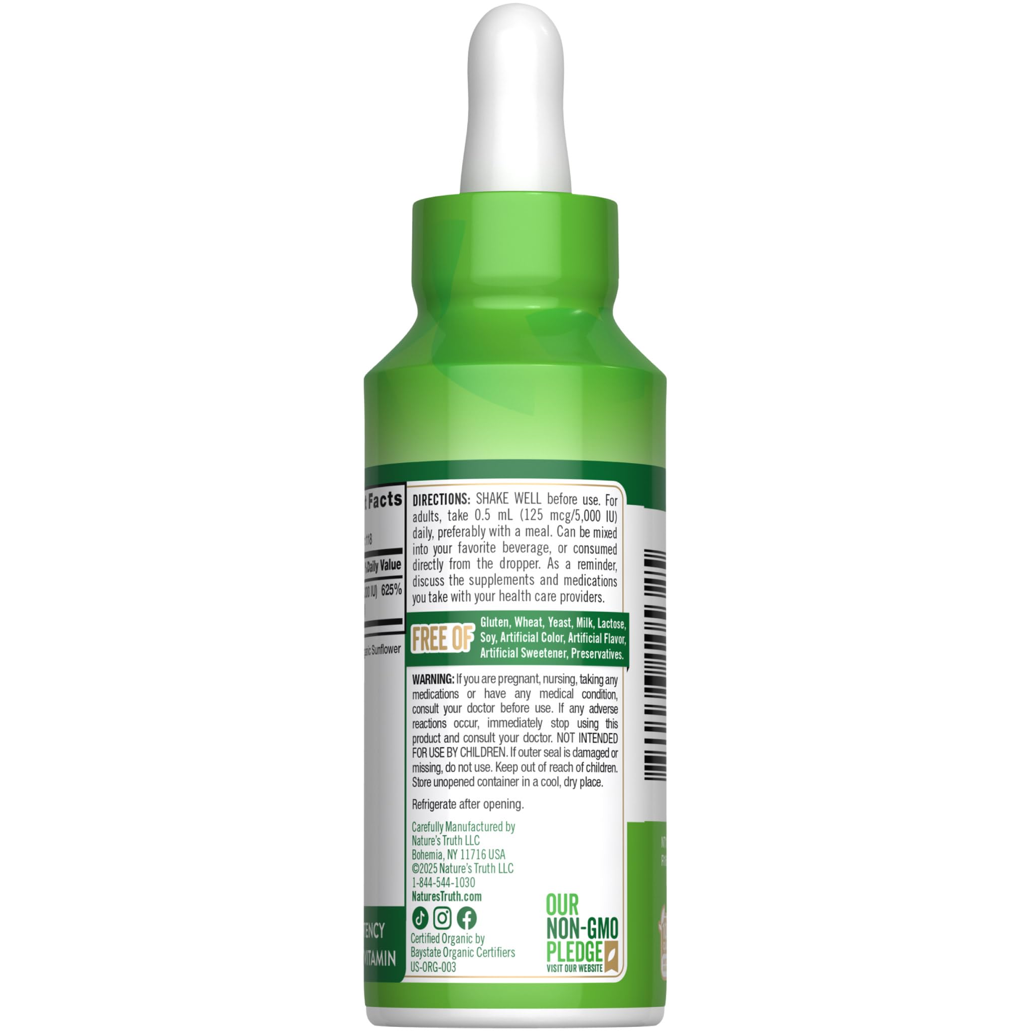 Nature's Truth Vitamin D3 Liquid | 5000 IU | 2 fl oz — Amazon image 7
