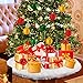 Konsait Plush Christmas Tree Skirt - Round Snow White Xmas Tree Mat Base Cover for Holiday Home Decorations,31Inch/78CM