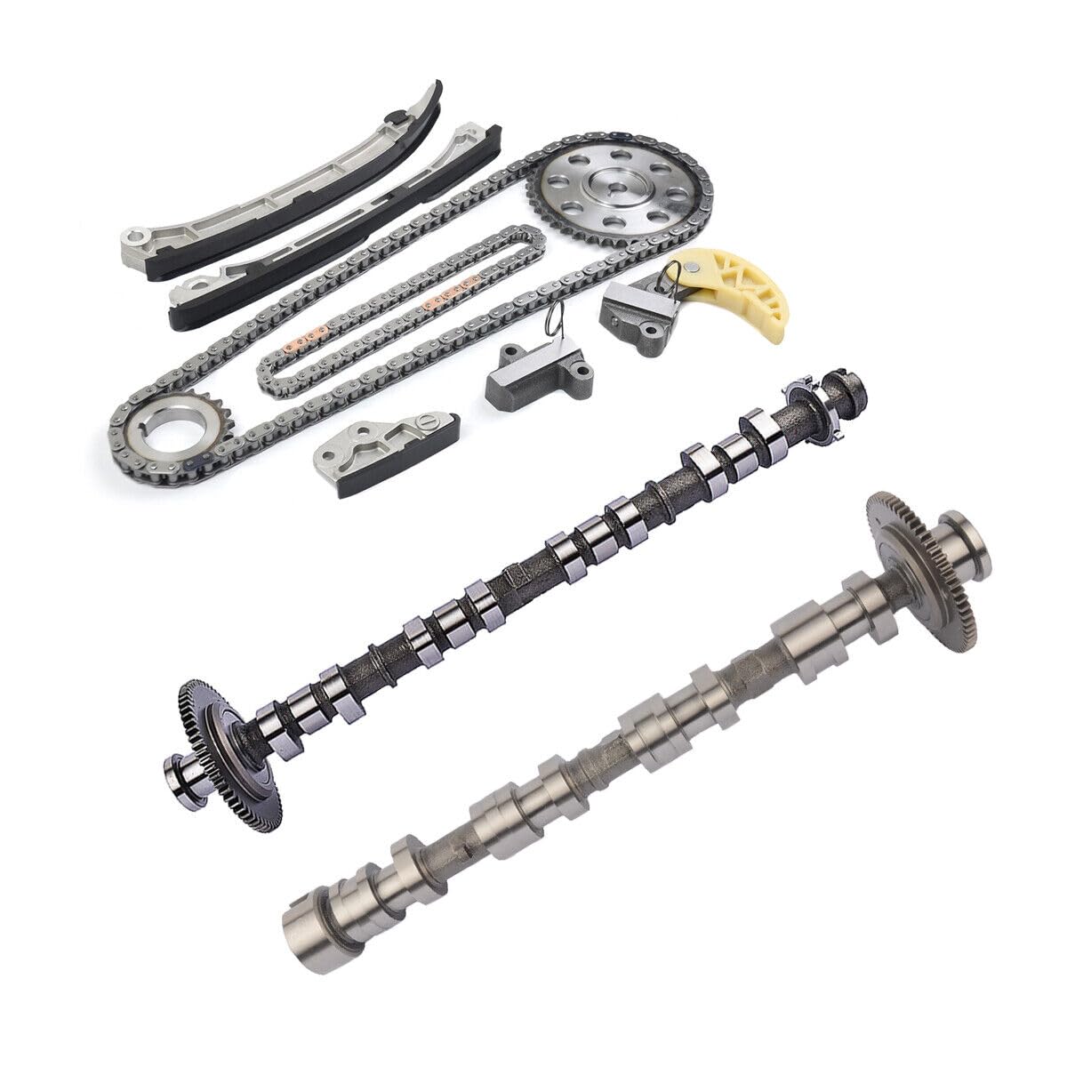 Set catena di distribuzione con albero a camme di aspirazione e scarico Compatibile con 3 6 CX-5 2.2 D1esel SKYACT1V-D HJ-31180 SH0312670A SH0211316 SH0112440 SH0112420