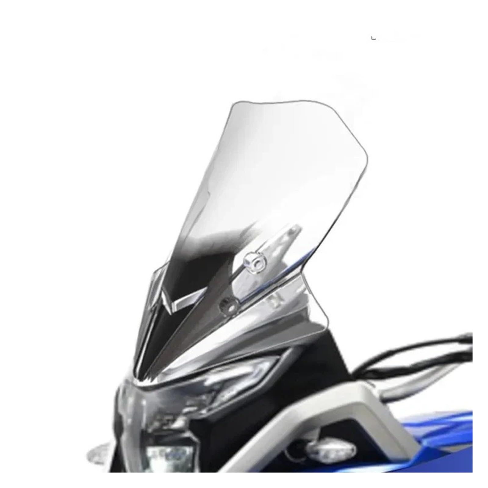 Cúpula Touring Parabrisas Delantero De Motocicleta XR5, Deflector De Viento Ampliado Y Elevado para Macbor para Montana para XR5 XR 5 para XR5 Macbor Montana Carenabris(Transparent 55cm)