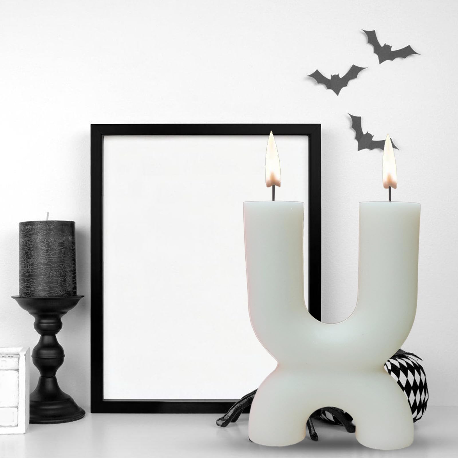 Moldes geométricos de silicona para velas jabones de velas decoraciones de yeso, moldes geométricos de silicona para resina epoxi accesorios de fabricación