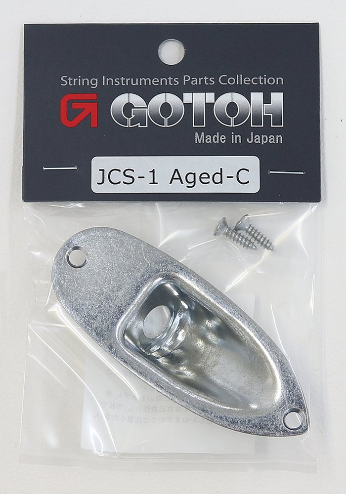 DMC ジャックプレート　プレーン Amazon.co.jp: GOTOH ストラト用ジャックプレート、クローム レリック