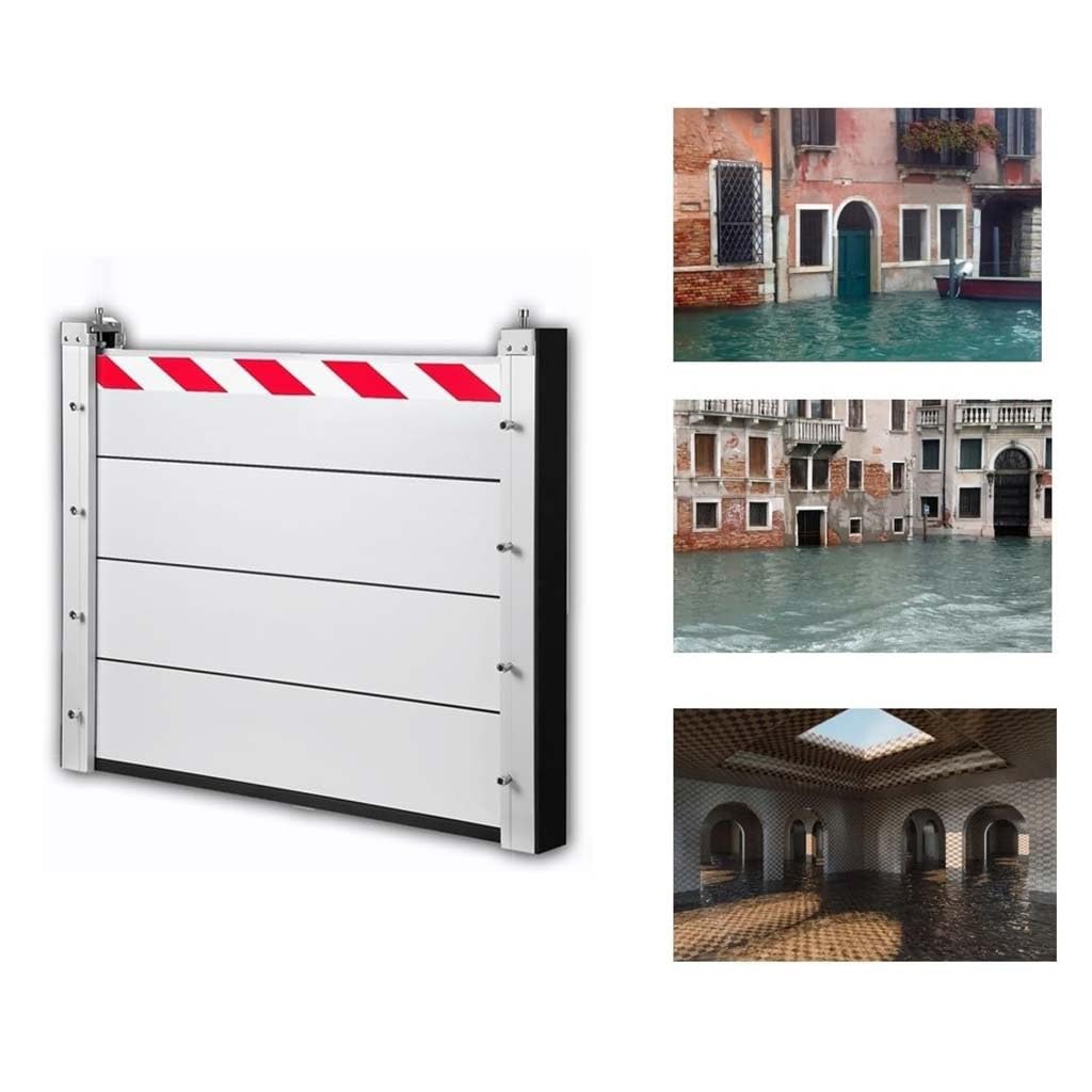 Barrière anti inondation maison batardeau étanche avec joint de porte 130x60