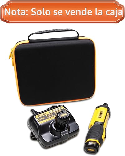 Miniatura 8 de LTGEM - Funda compatible con destornillador inalámbrico DEWALT DCF682N1DCF680N2 8V MAX, baterías y cargador, solo funda