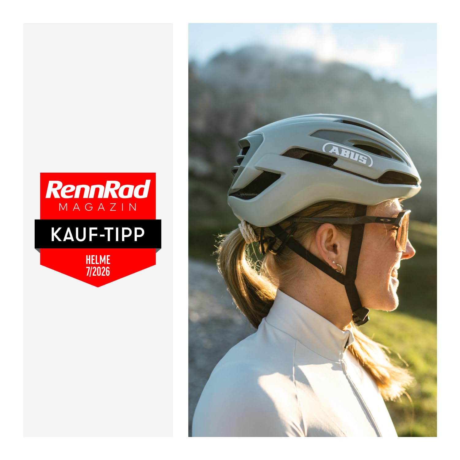 ABUS Gravel-Helm Taipan - Fahrradhelm fürs Gravel-Biken - leicht, vielseitig und gut belüftet - mit Brillenhalterung - für Jugendliche, Frauen und Männer
