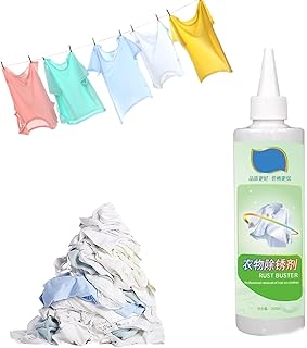 Homezo Fabric Rust Remover for Clothing, 250ml Fabric Rust Stain Remover, Strong Clothes Rust Remover, Fabric Rust Stain Remover for Clothes, Stain Remover for Clothes Fabric (1pcs)