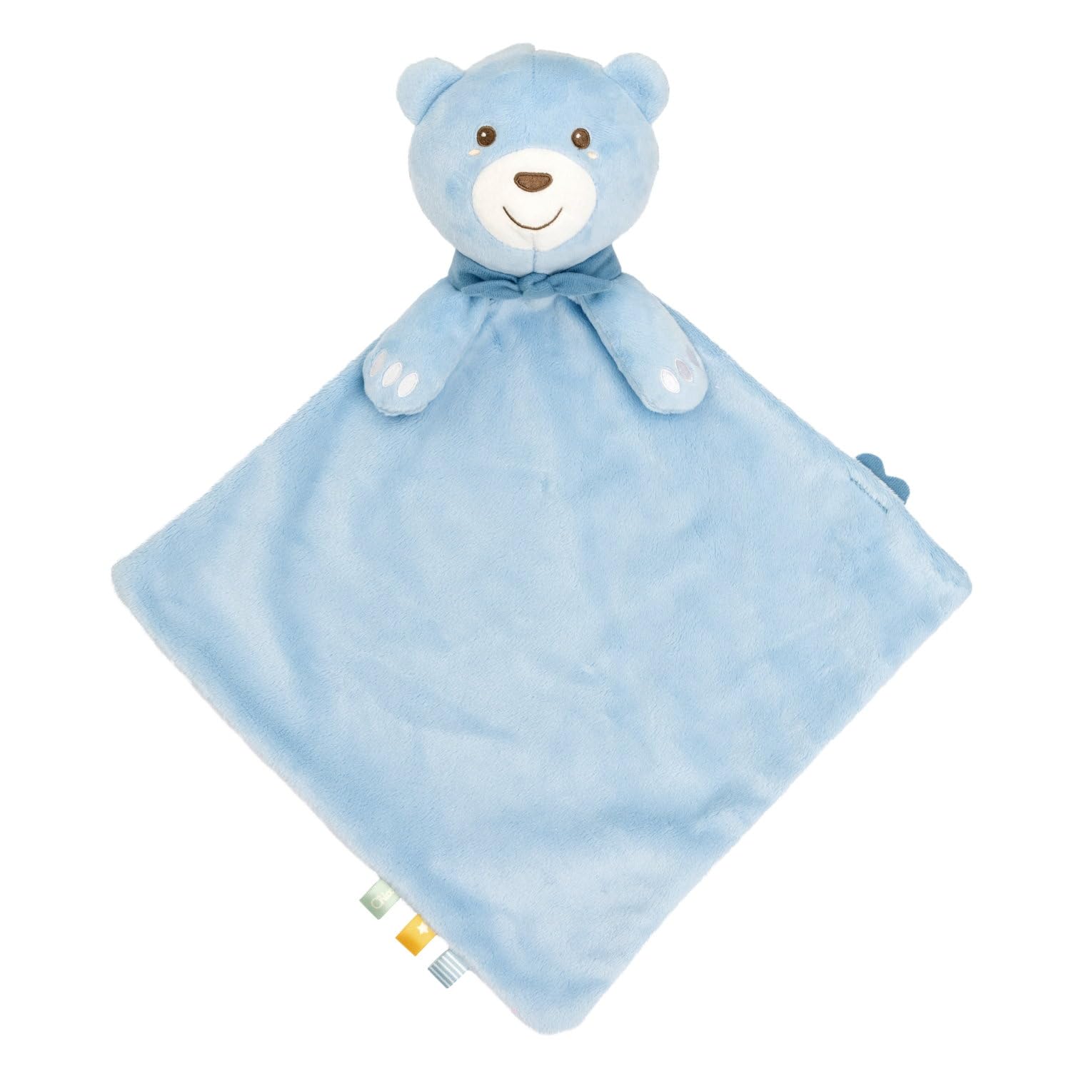 Chicco Gioco Maxi Doudou, Pupazzo in Morbido Velluto A Forma di Orsacchiotto, con Musica Classica e New Age, Peluche Neonato, Soffice da Coccolare, Lavabile in Lavatrice, 0+ Mesi, Azzurro