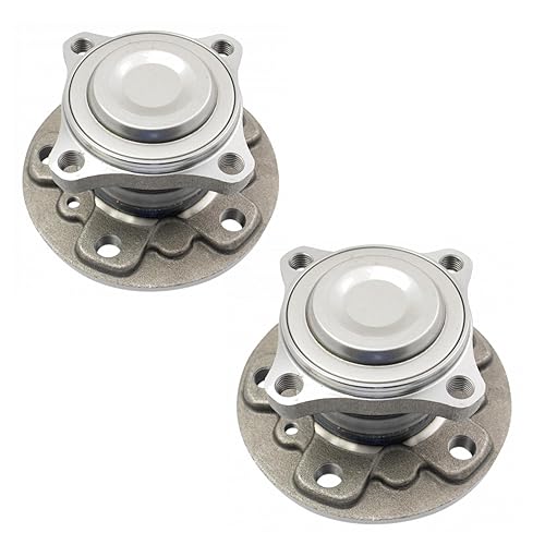 Miniatura 395 de TRQ Juego de 2 rodamientos de rueda delantera y conjunto de cubo compatible con Ford Mustang 2005-2007 2005-2014