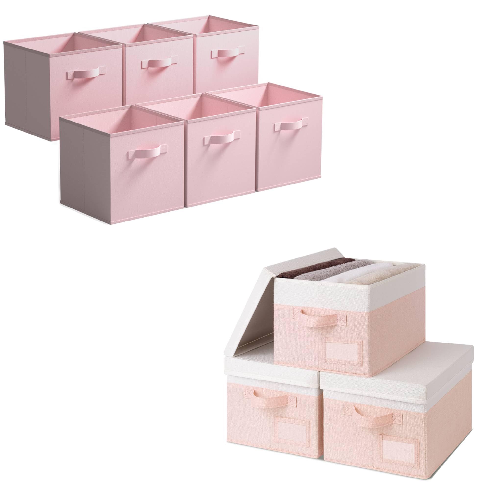 GRANNY SAYS Bündel aus Stoff-Storage-Würfel und Aufbewahrungsboxen mit Deckeln