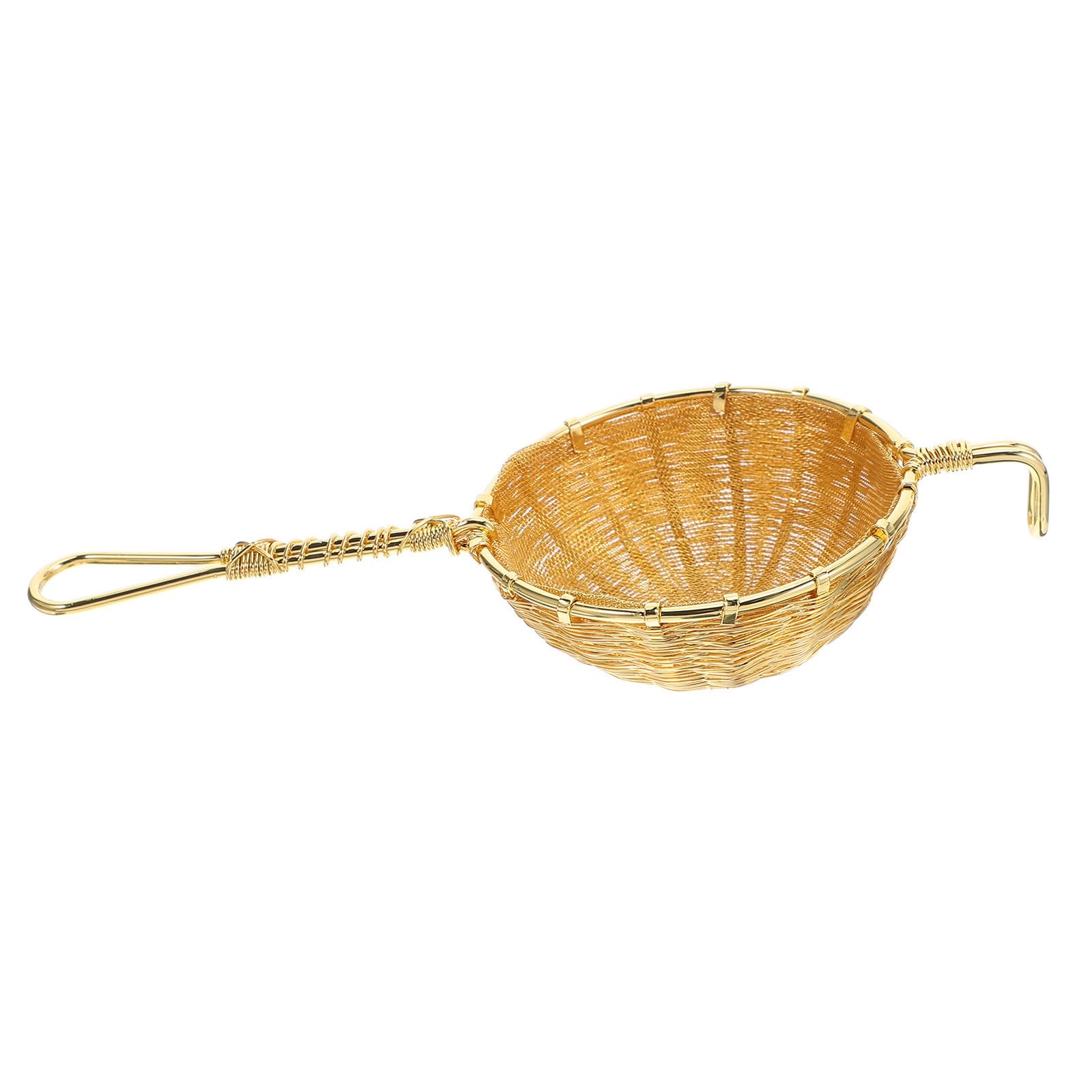 POPETPOP Colador de Té de Cobre Filtro de Malla Fina Estilo Japonés Fácil Mantenimiento y Precisión en Filtración para Reuniones y Salones de Té Profesionales