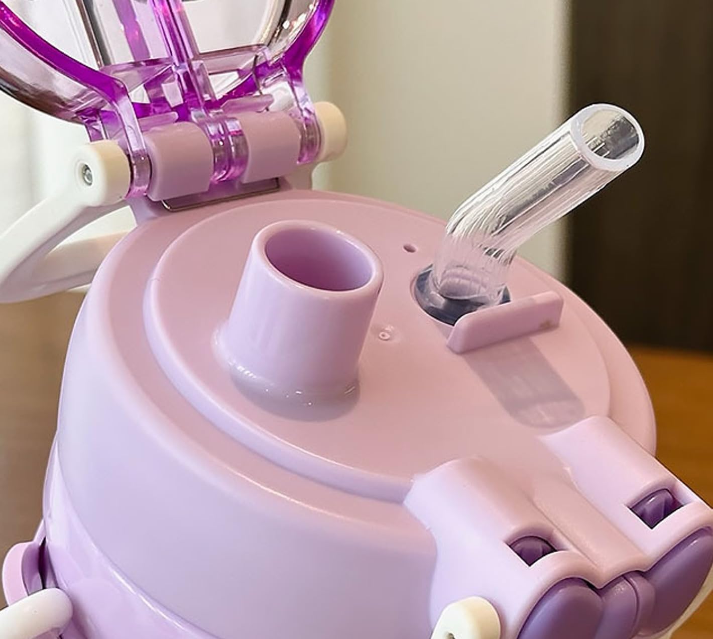 Cinnamoroll Stainless Steel Insulated Water Bottle (Spout & Straw) with Strap 520ml - Image 3