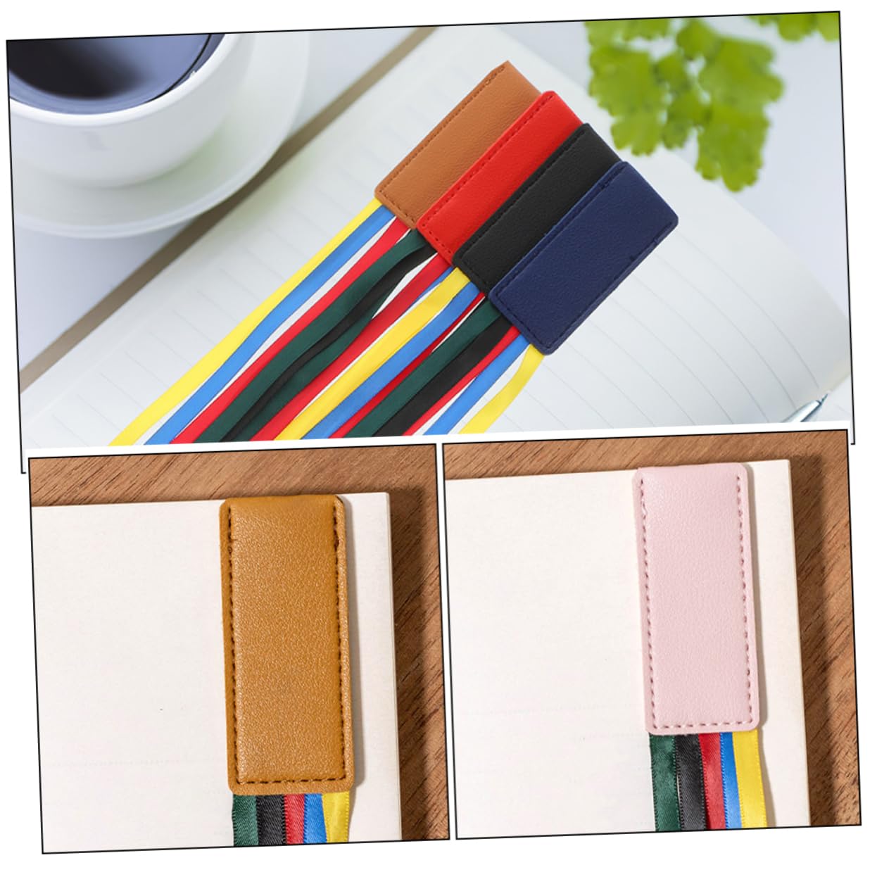 DOITOOL Marcadores De Páginas Decorativos Para Libros Estudio Y Oficina De Usar Y Almacenar Para 8 Piezas X 4