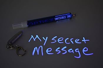 Amazon.com : Opticz Blacklight Reactive Invisible Blue Ink