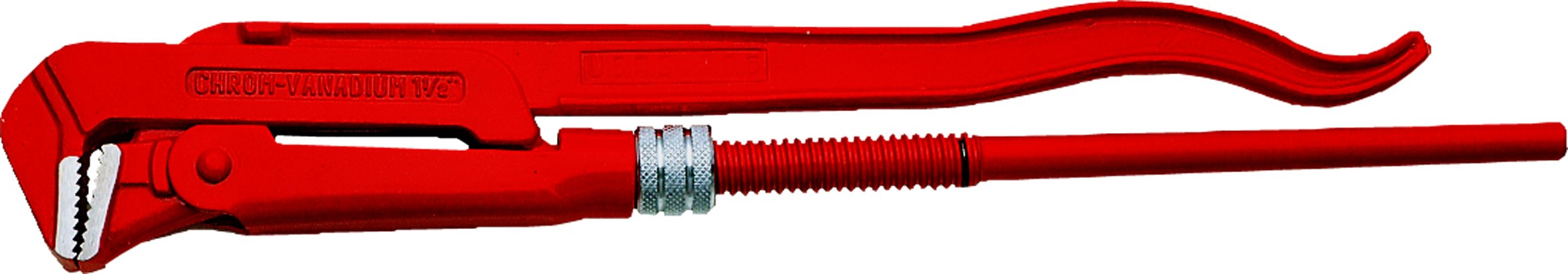 USAG 305 N - Llave para tubos modelo sueco con mordazas a 90° [L mm - 420, a mm - 85, capacidad tubo - 1 ½]