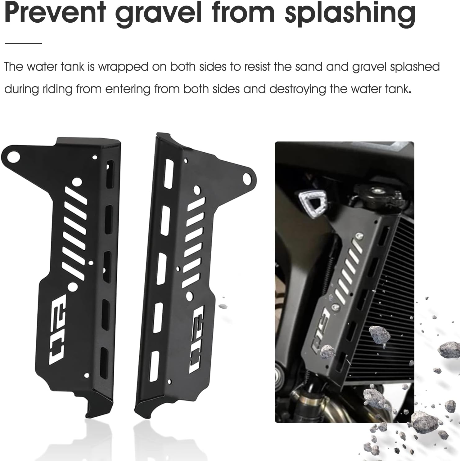 MT09 Motorcycle Radiator Guard Side Cover Guard Set for Yamaha MT-09 2017-2020 FZ-09 2017-2020 for MT-09 SP 2018-2020