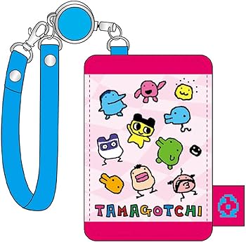 Amazon | バンダイ(BANDAI) たまごっち リール付きパスケース ピンク