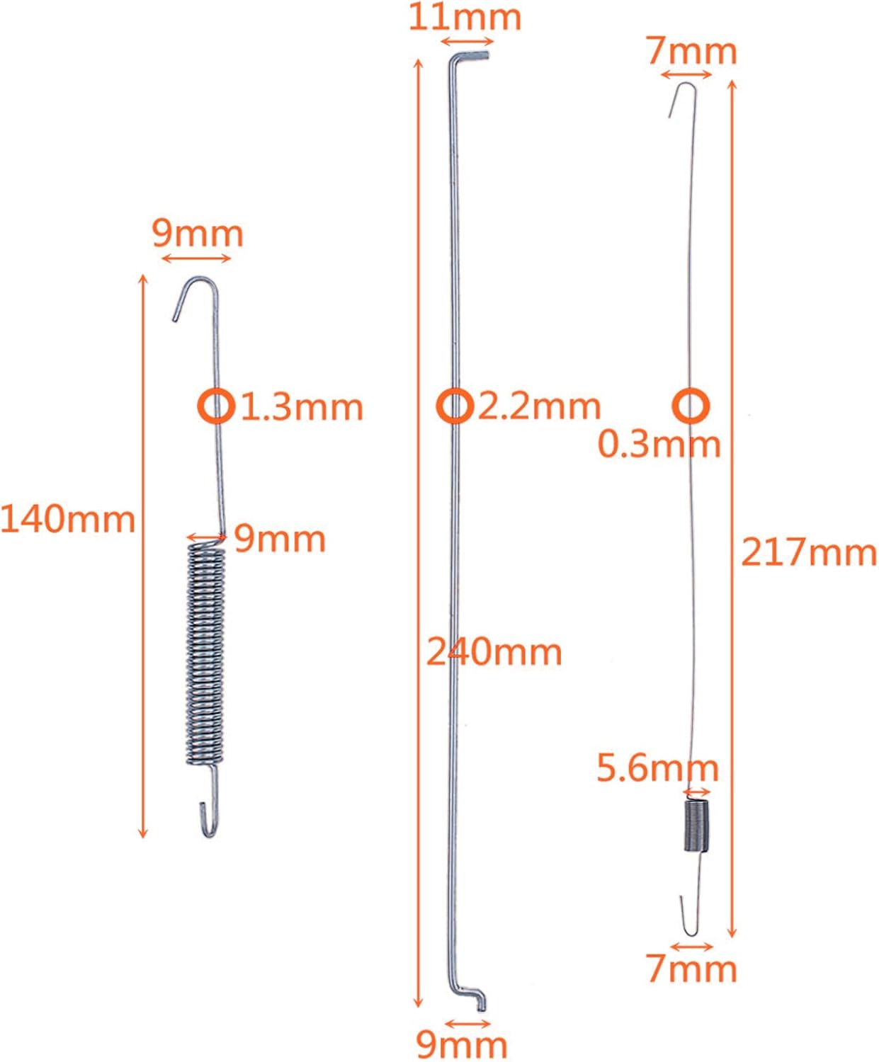 Throttle Governor Link Rod Return Spring Arm For Honda GX390 GX340 11 13 HP Part, Throttle Governor Link Rod Return Spring Set, Governor Arm, Throttle Control Lever Assy.