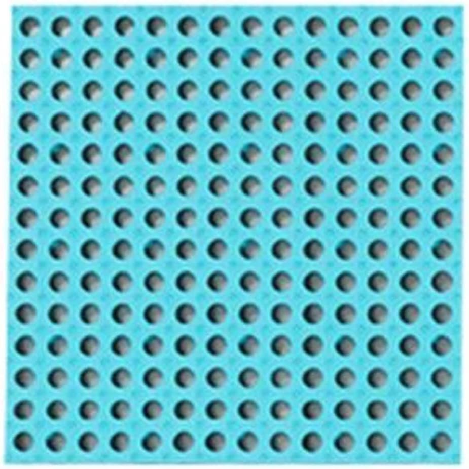 ノンスリップ バスマット ホーム スクエア 滑り止め ステッチ 中空 ホーム バスルーム 滑り止め シャワー マット クッション 吸